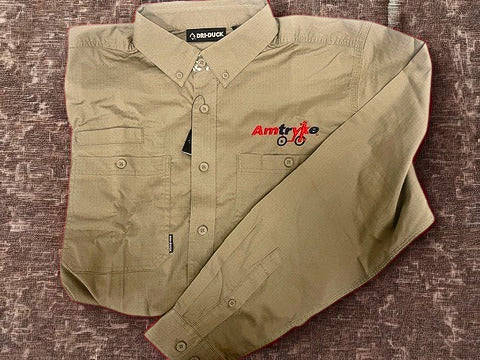 NEW! Long Sleeve Button Down Amtryke Shirt