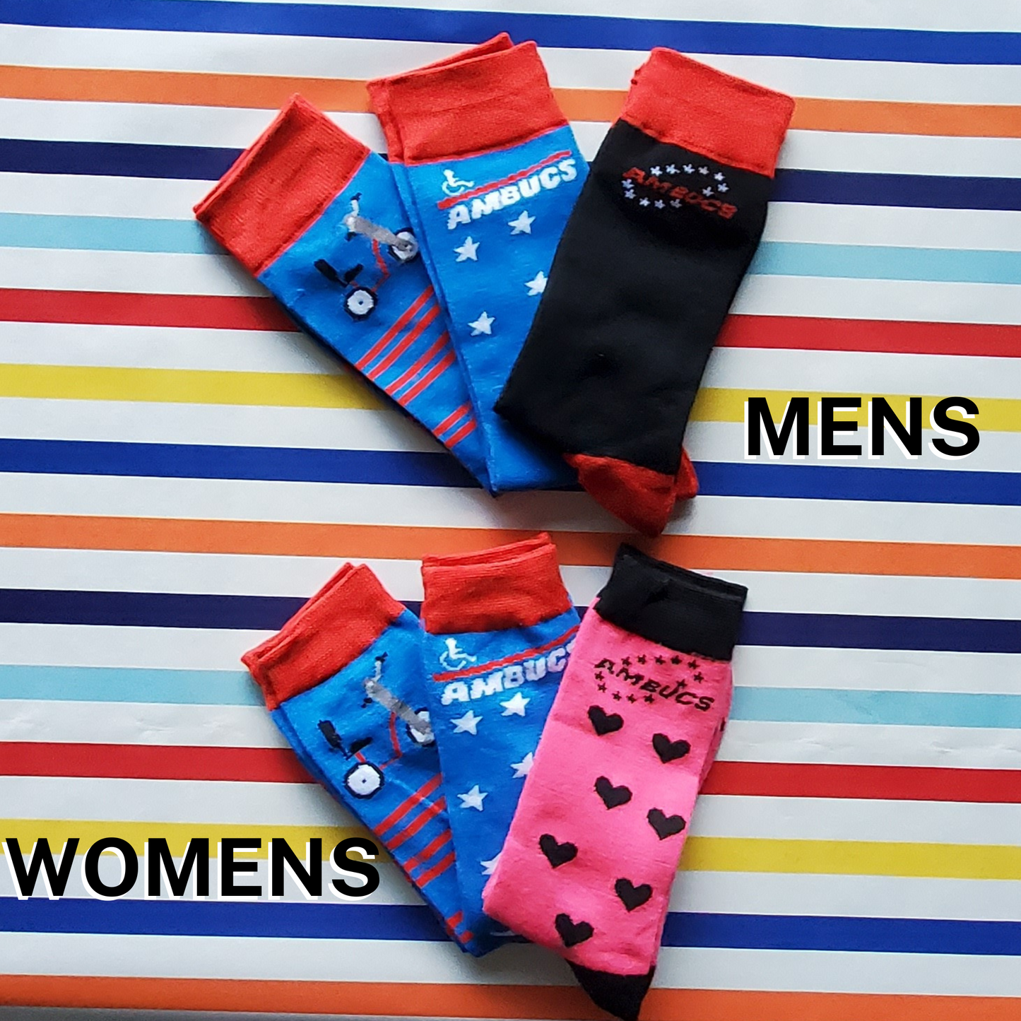 AMBUCS Socks (3pk)