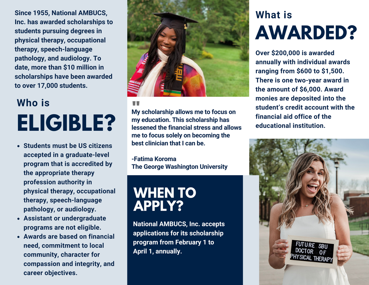 Scholarship Program Brochure