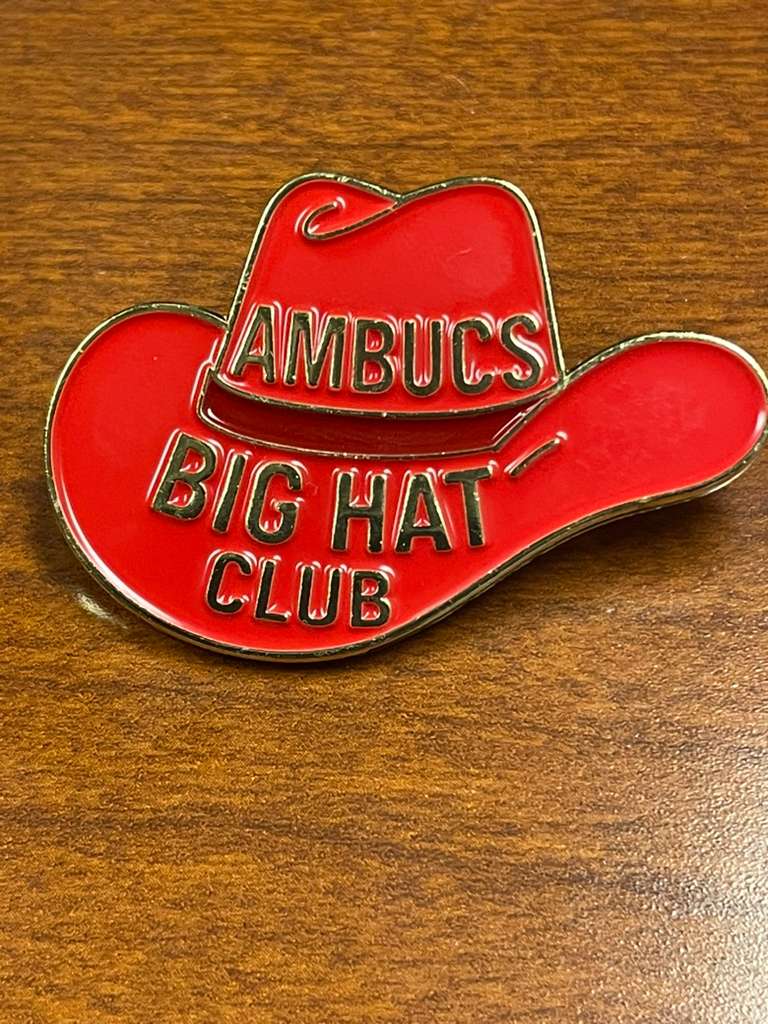 Big Hat Hat Lapel Pin